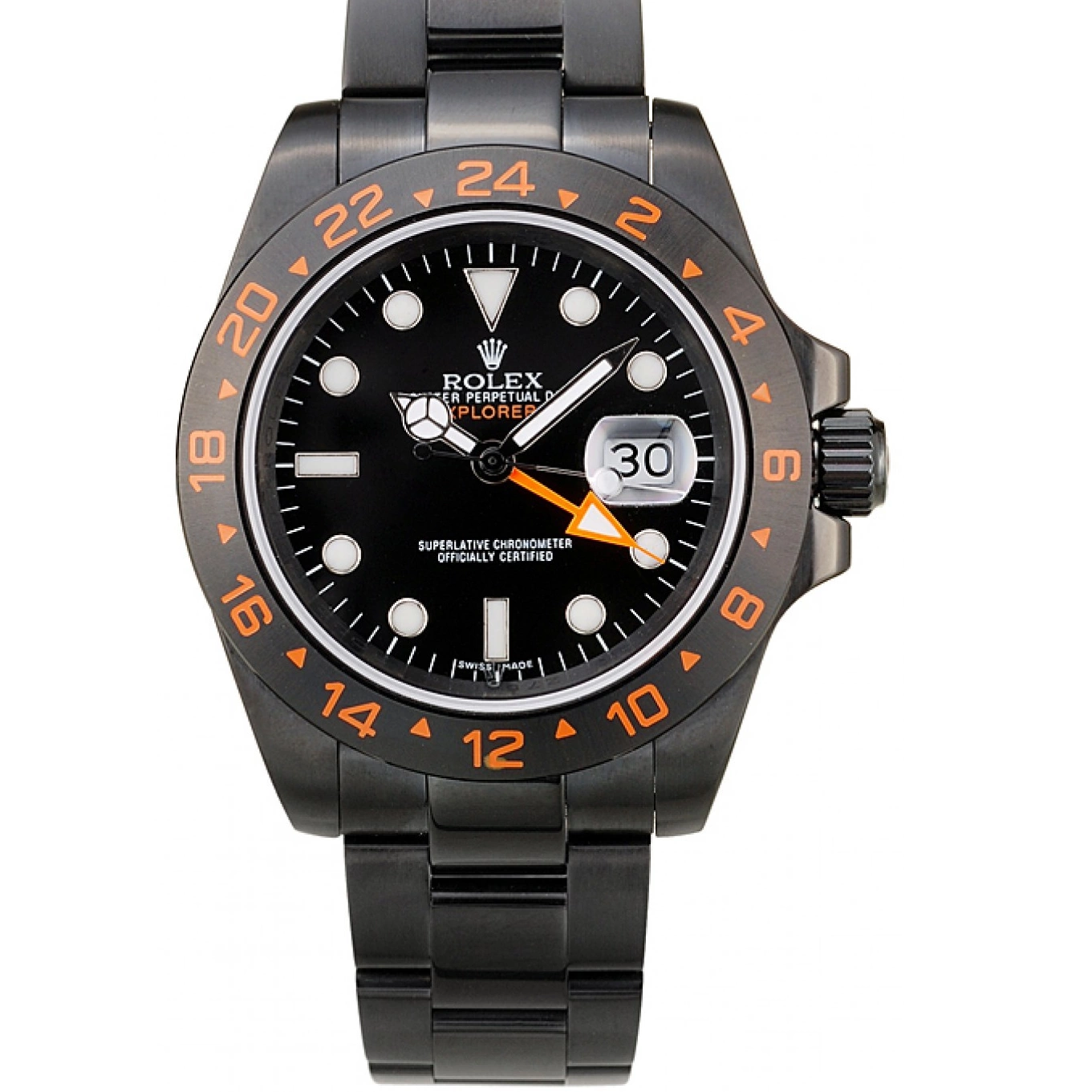 Good Copy Rolex Watches Ceramic Black Bezel Explorer Black Watch Rolex Dial 0618